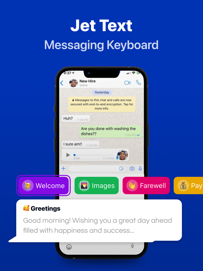 Jet Text  Reply Fast