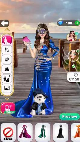 Game screenshot Makeup Games & Dress Up Artist apk