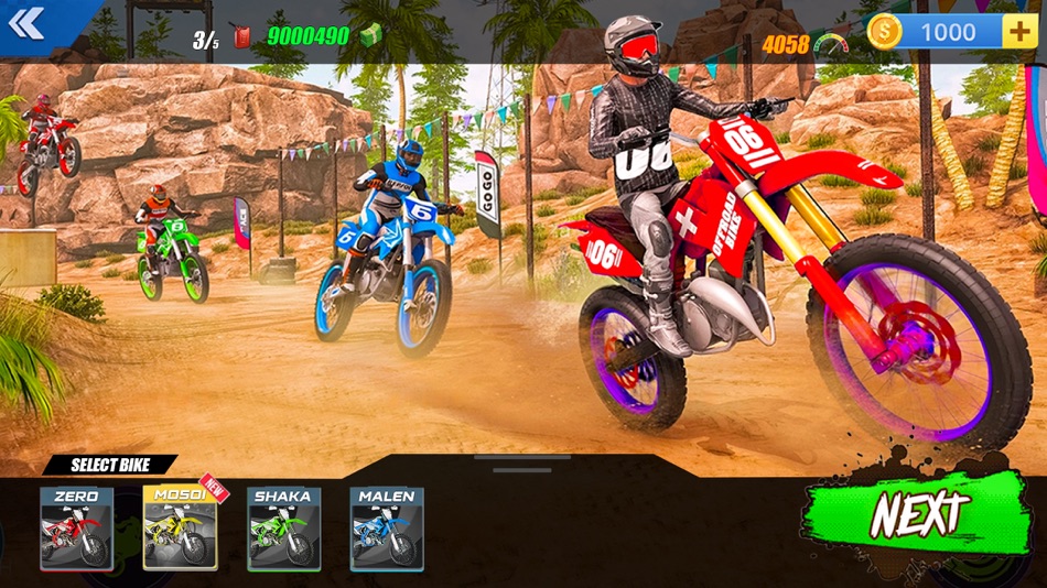 Dirt Bike Racing Bike Games 3d - 1.4 - (iOS)