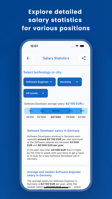 GermanTechJobs Screenshot