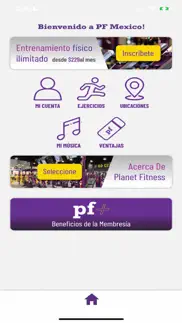 planet fitness mexico iphone screenshot 1