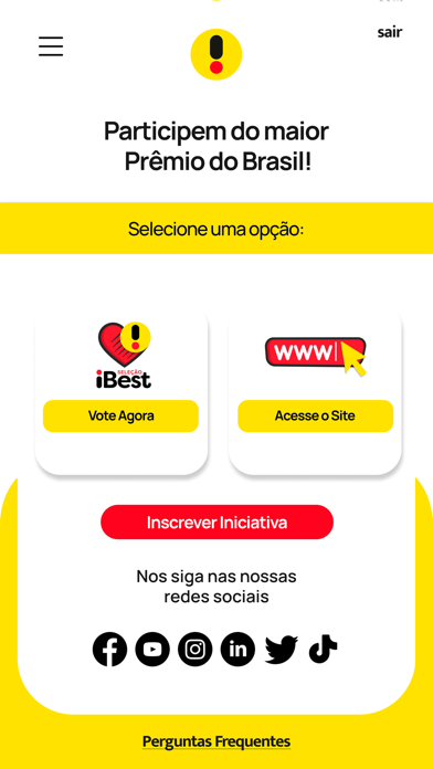 Prêmio iBest Screenshot