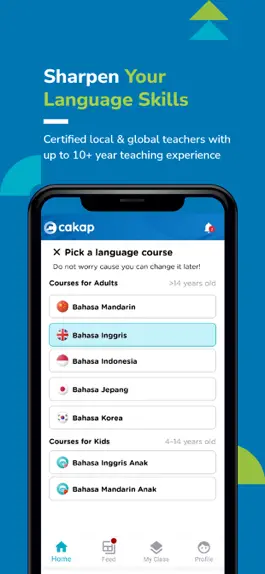 Game screenshot Cakap Online Language Learning apk