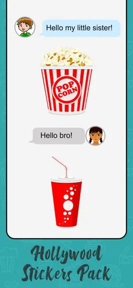 Game screenshot Hollywood Stickers Pack apk