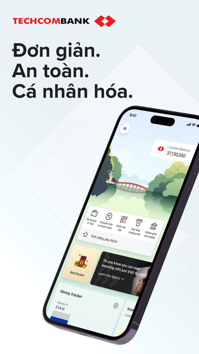Screenshot #1 pour Techcombank Mobile
