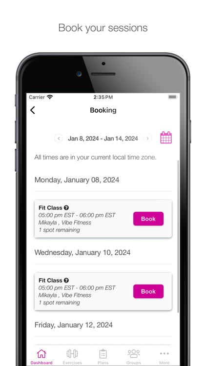 Vibe Fitness App screenshot-3