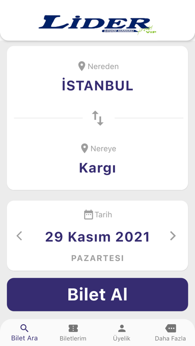 Lider Vip Travel Screenshot