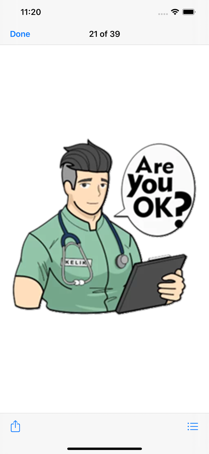 Its Men Time Stickers Pack