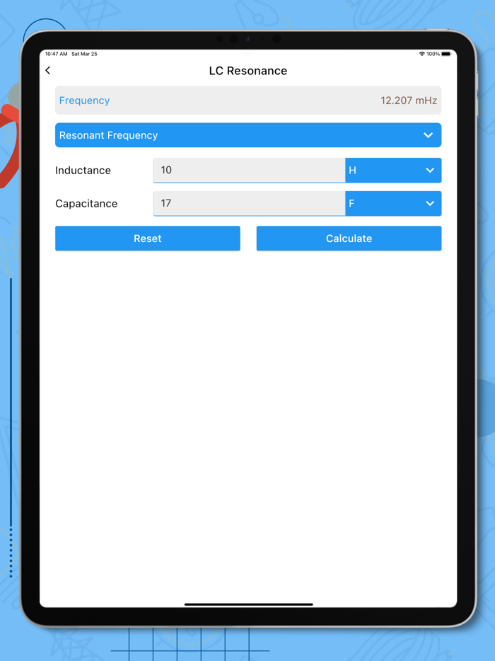 Mobile Electrician Calculator