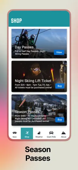 Game screenshot Sleeping Giant Ski Area apk
