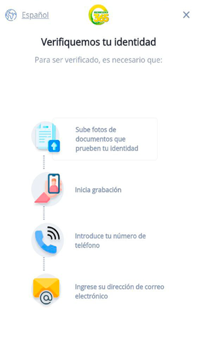 Billetera Remesas 365 Screenshot