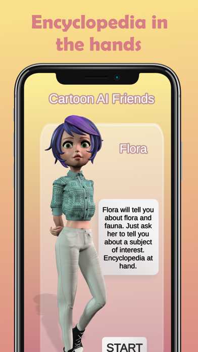 Cartoon AI Friends Screenshot