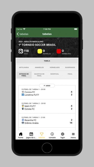 Arena Soccer Brasil Screenshot
