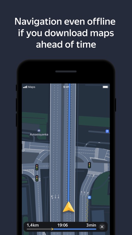 Yandex Navi – navigation, maps screenshot-5