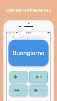 italienische sprache iphone screenshot 2