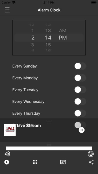 KCNW FM 96.1 Screenshot
