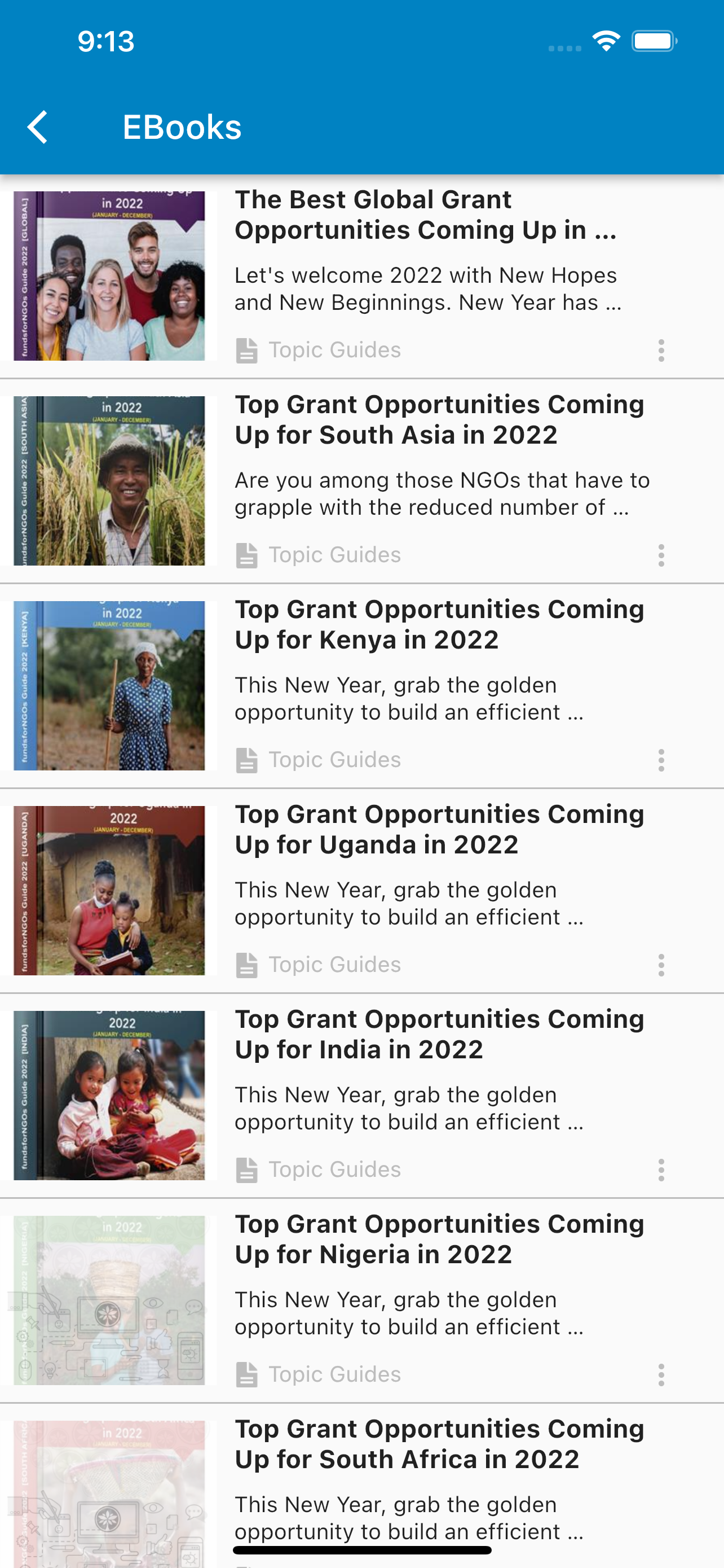 fundsforNGOs Premium