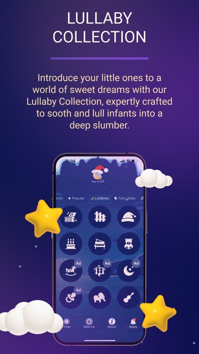 Baby Sleeping Sounds Mobile Screenshot