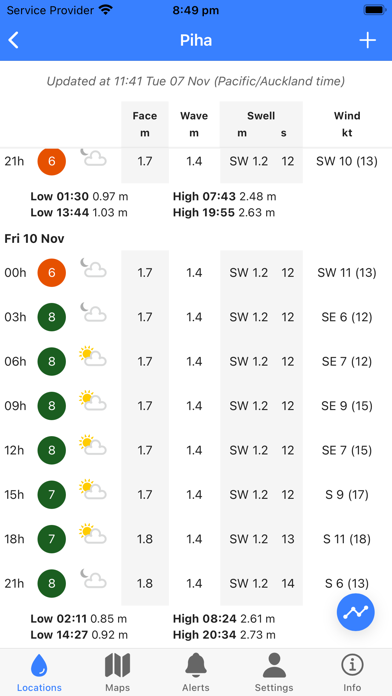 SwellMap Surf Screenshot