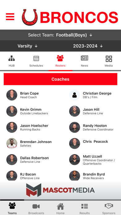 Belton ISD Athletics Screenshot