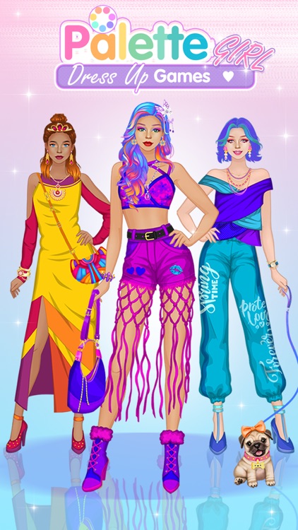 Palette Girl Dress Up Games