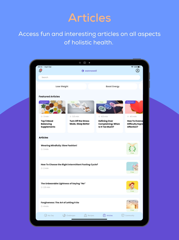 wannawell Daily Habit Builder
