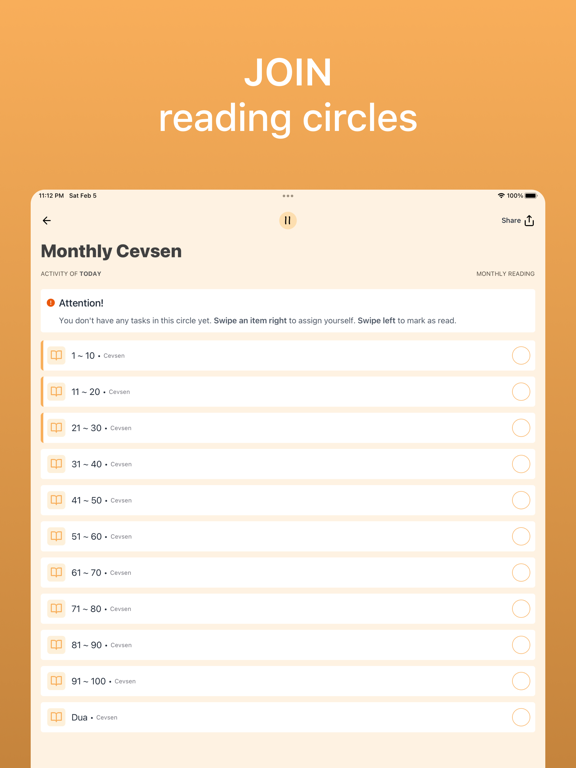 App Eleven iPad screenshot 3 - Productivity app