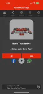 Radio Thunder Djs screenshot #3 for iPhone