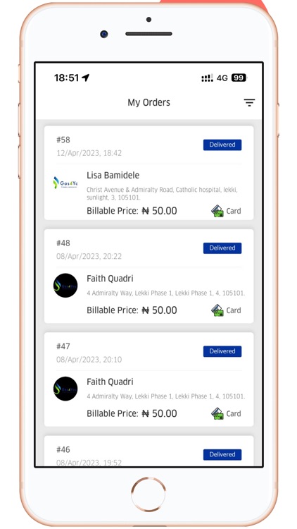 Gas4You Delivery Agent