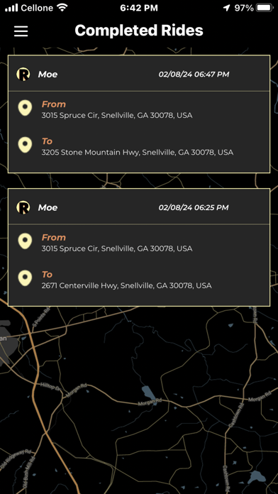 Rider RideshareRates Screenshot