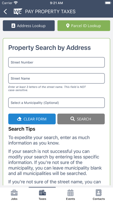 Wayne County Mobile Screenshot