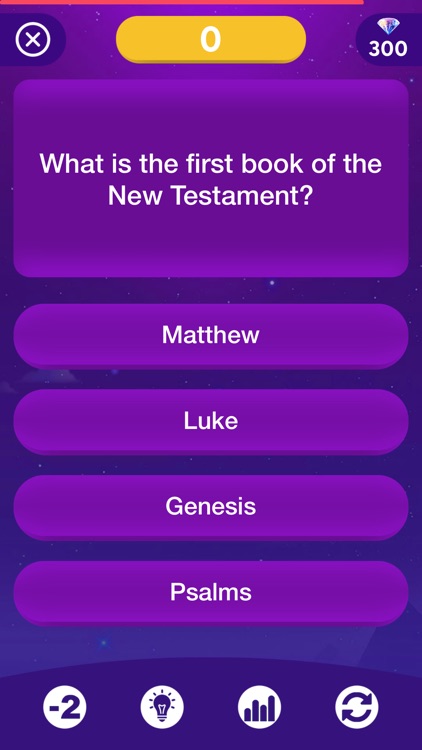 Bible Quiz Game!