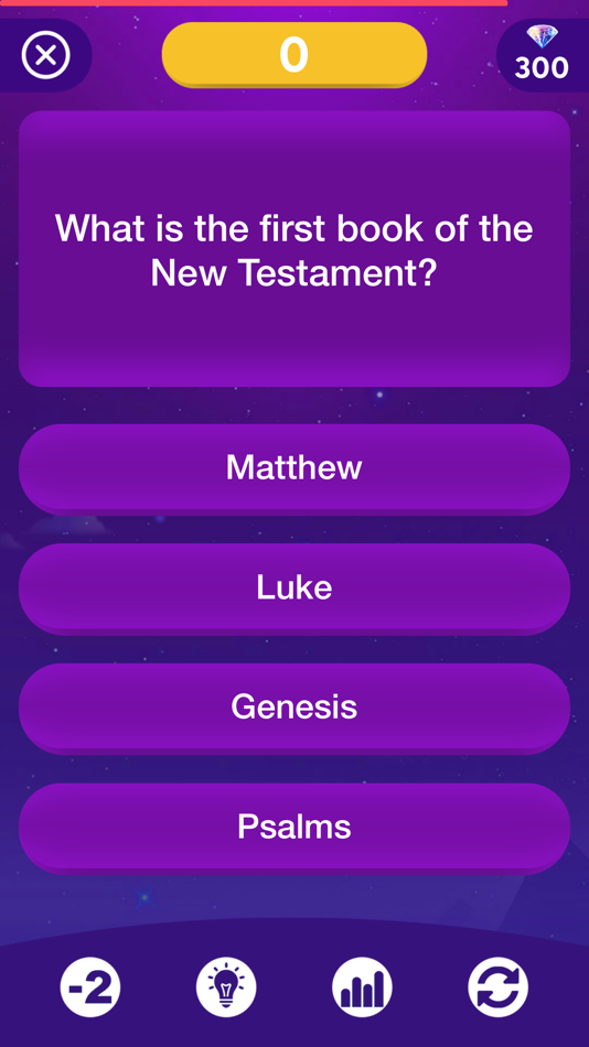 #1. Bible Quiz Game! (iOS) By: Quy Thi Vu