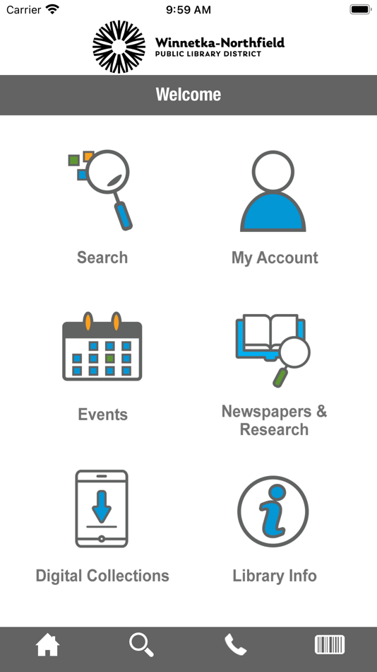 #1. Winnetka-Northfield Public Lib (iOS) 由: Winnetka-Northfield Public Library District