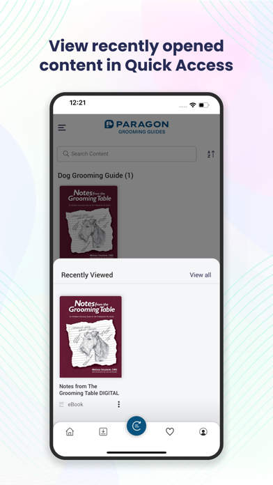 Paragon Reader Screenshot
