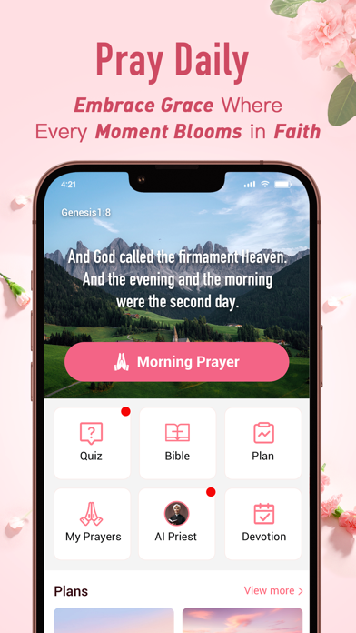 Pray Daily - KJV Bible & Verse Screenshot