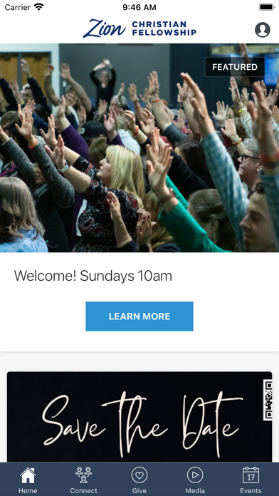 Zion Christian Fellowship Screenshot