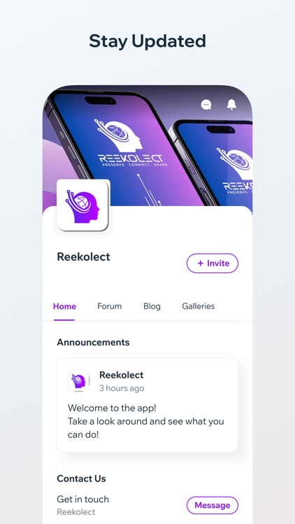 REEKOLECT AI COMMUNITY