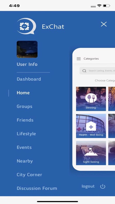 ExChat Screenshot