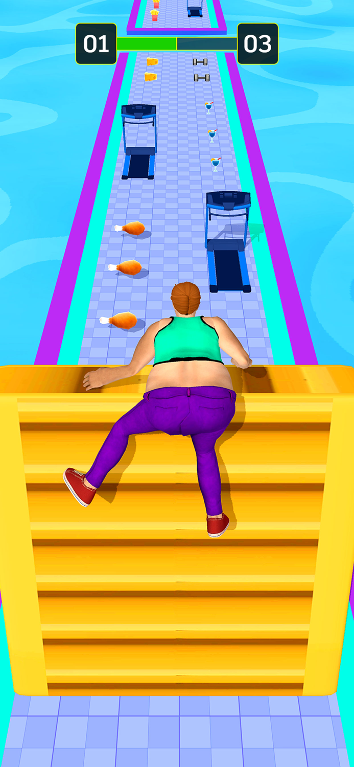 Run and Get Fat or Flex Six Pack