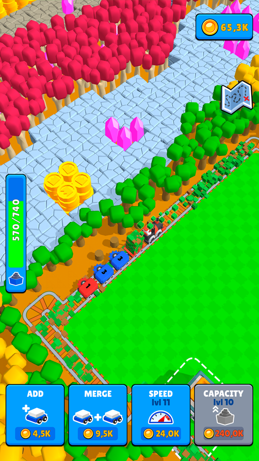 Train Miner: Idle Railway Game - 1.8.5 - (iOS)