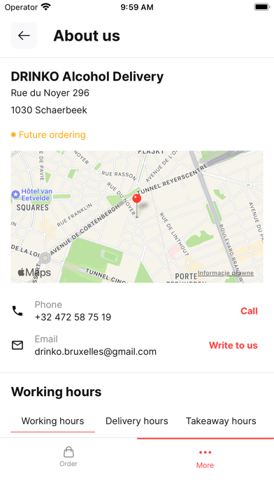 DRINKO Brussels Screenshot