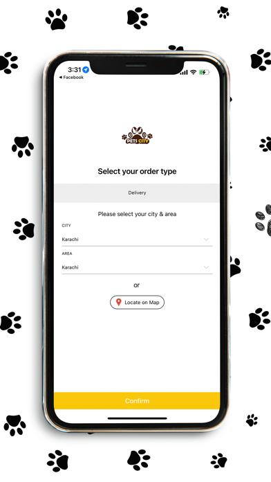Pets City App Screenshot