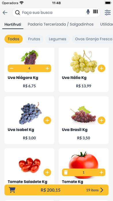 Baía Azul Supermercados Screenshot