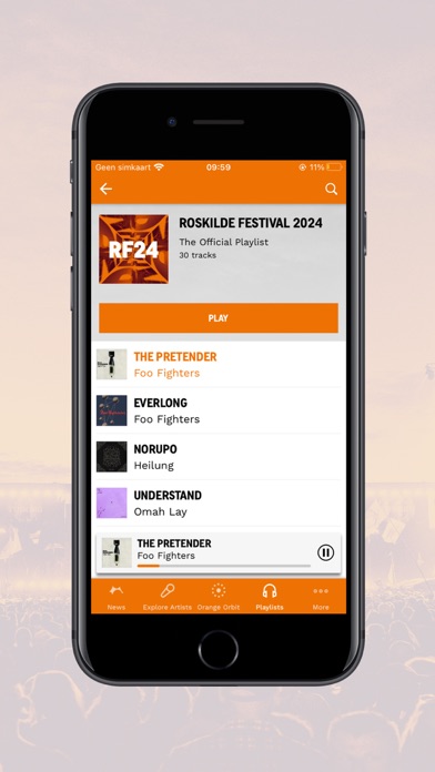 Roskilde Festival Screenshot