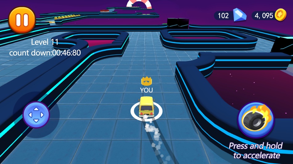 #5. Maze Drag Racing-Maze Sprint (iOS) Podle: 健宇 江
