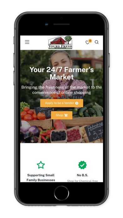 Yours Fresh 1.0 Screenshot 1 - AppWisp.com Yours Fresh 1.0 Screenshot 1 - AppWisp.com
