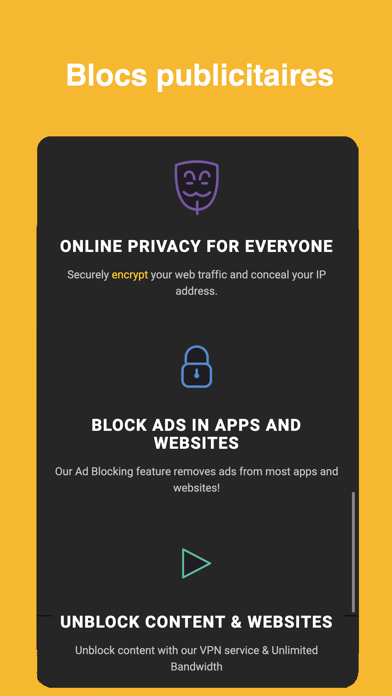 Screenshot #3 pour VPN Secure