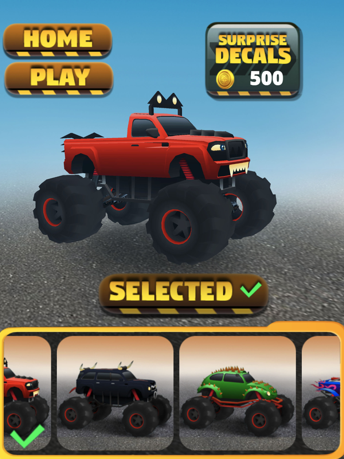 Monster Truck 3D Runner