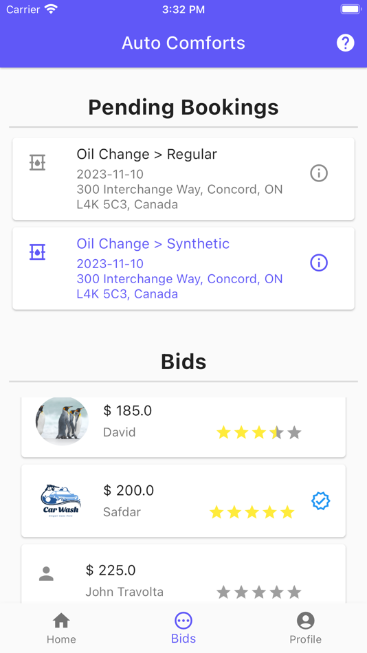#2. AutoComforts Client (iOS) 由: Adil Ali